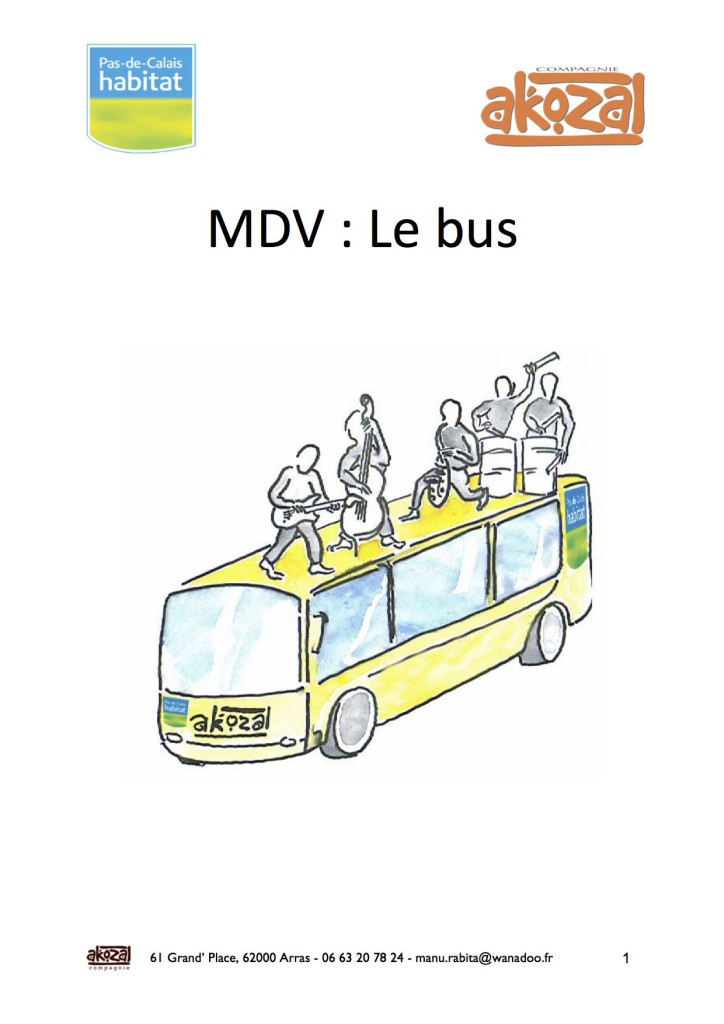 premiere page memoire d'une ville et le bus